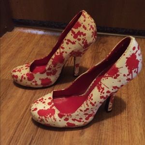 Bloody shoes
